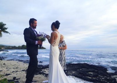Kona coast wedding