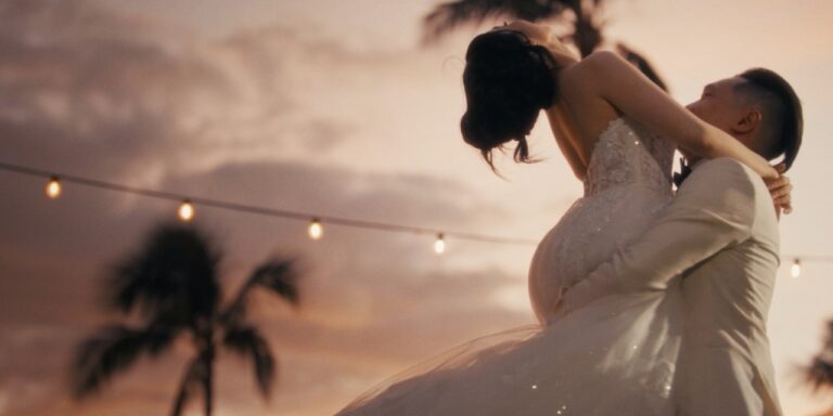 A Love Written in the Stars: Almond & Selina’s Cinematic Maui Wedding Film
