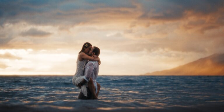 Aloha, Brazil. Just Maui’d. | Fernanda & Felipe at Maluaka Beach, Makena